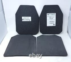 Armored Republic Ar500 Level III+ 11 x 14 Armor Multicurved Plates with Pads LH