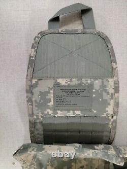 Army ACU Digital Camoflage Body Armor Plate Carrier with KEVLAR Panels Small