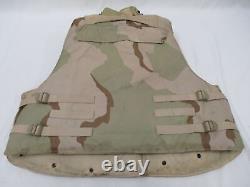 Army Desert Camouflage Body Armor Plate Carrier Soft Panel Inserts XL Dcu Vest