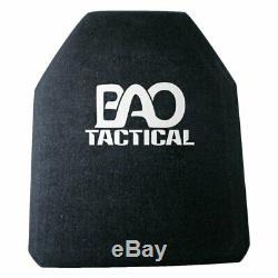 BAO Tactical 3600 Level III SA Hard Armor Plate Medium SE MultiCurve ShootersCut