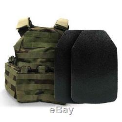 BAO Tactical Rugged Plate Carrier with (2) Light Level III Multi-Hit SM SE Plates