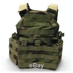 BAO Tactical Rugged Plate Carrier with (2) Light Level III Multi-Hit SM SE Plates