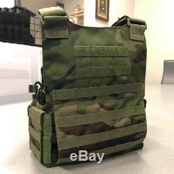 BAO Tactical Rugged Plate Carrier with (2) Light Level III Multi-Hit SM SE Plates