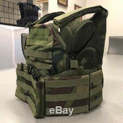 BAO Tactical Rugged Plate Carrier with (2) Light Level III Multi-Hit SM SE Plates