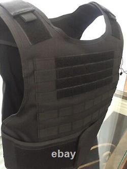 BODY ARMOR Carrier Vest FREE 3a BULLETPROOF Inserts XL 2XL 3XL L USA Made