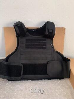 BODY ARMOR Carrier Vest FREE 3a BULLETPROOF Inserts XL 2XL 3XL L USA Made