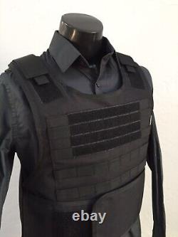 BODY ARMOR Carrier Vest FREE 3a BULLETPROOF Inserts XL 2XL 3XL L USA Made