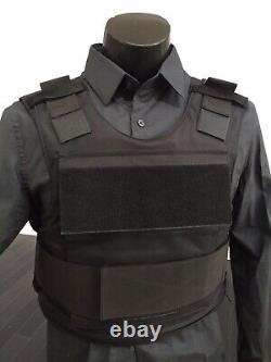 BODY ARMOR Carrier Vest Made With Kevlar Plates BULLETPROOF Inserts Panels USA