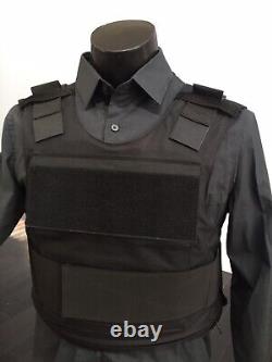 BODY ARMOR Carrier Vest Made With Kevlar Plates BULLETPROOF Inserts Panels USA