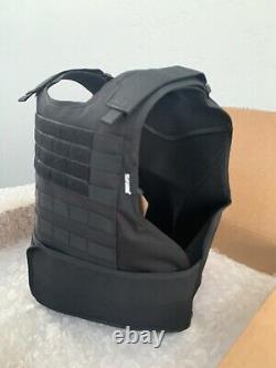 BULLETPROOF 3A Body Armor Carrier FREE Made With Kevlar Plates M L XL 2XL 3XL