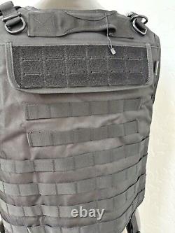 BULLETPROOF Carrier Vest Free Made With Kevlar Plates 3a M L Xl Xxl 3xl 2xl USA