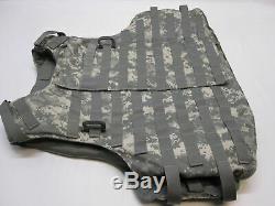 BULLETPROOF VEST BODY ARMOR PLATE CARRIER X-LARGE VEST LEVEL with III-A INSERTS