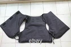 Black Bullet proof vest III-A SIZEXLXXL NIJ0101.06 + 2PCS III Ceramic plates