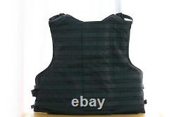 Black Bullet proof vest III-A SIZEXLXXL NIJ0101.06 + 2PCS III Ceramic plates