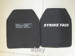 Black Combat Tactical vest carrier + 2PCS III ceramic plates