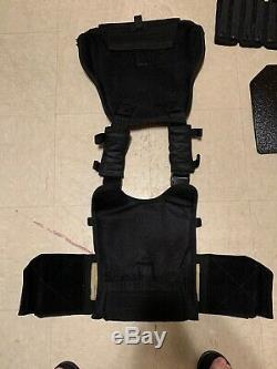 Black Condor Plate Carrier (With Level III Armor Plates)