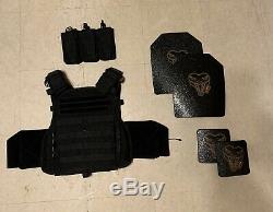 Black Condor Plate Carrier (With Level III Armor Plates)