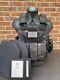 Black Multicam Tactical Vest Plate Carrier With 2 10x12 Curved Lvl 4 Plates/ Sides