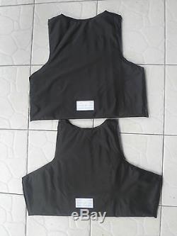 Black Python pattern Soft Bullet proof vest IIIA +2PCS III ceramic plates