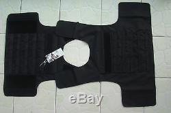 Black tactical Bullet proof vest IIIA+2PCS III Ceramic Plates