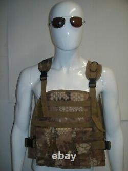 Body Armor 13 x 14 Camo Level III+ Bullet Proof Vest with 10 x 11 Steel Plates