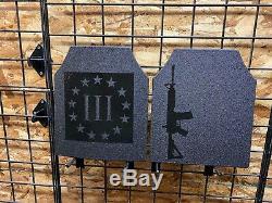 Body Armor AR500 3% Pair of 10x12 Plates In Stock Immediate Shipping