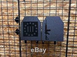 Body Armor AR500 3% Pair of 10x12 Plates In Stock Immediate Shipping