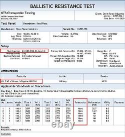 Body Armor AR500 Level 3 Set Of Plates Multi-Curved 10x12 ErgoLite Set