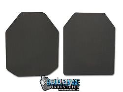Body Armor AR500 Level 3A+ Set Of Plates Curved 10x12
