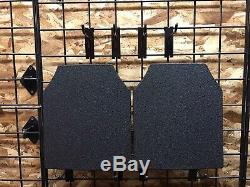 Body Armor AR500 Pair of Curved 10x12 Plates In Stock Immediate Shipping