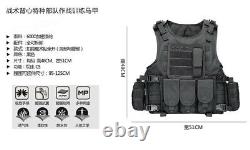 Body Armor Black tactical bullet proof vest IIIA NIJ0101.06 Size M, L, XL, XXL