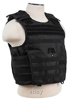 Body Armor Bullet Proof Plates Level IIIA 3A 11x14 -Exp BLACK L-XXL+