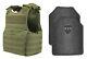 Body Armor Bullet Proof Vest Ar500 Steel Plates 11x14 Base Coating Xpc Od