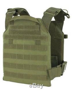 Body Armor Bullet Proof Vest AR500 Steel Plates Base Frag Coating- CDR COY