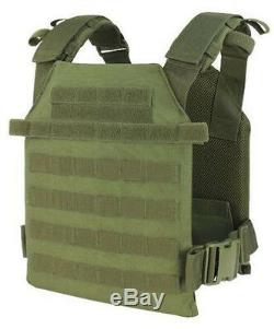Body Armor Bullet Proof Vest AR500 Steel Plates Base Frag Coating- CDR OD