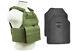 Body Armor Bullet Proof Vest Ar500 Steel Plates Base Frag Coating- Pc Odg