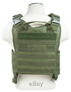 Body Armor Bullet Proof Vest AR500 Steel Plates Base Frag Coating- PC ODG