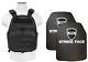 Body Armor Bullet Proof Vest Plate Carrier Level Iii++ (3++) Stops 30-06