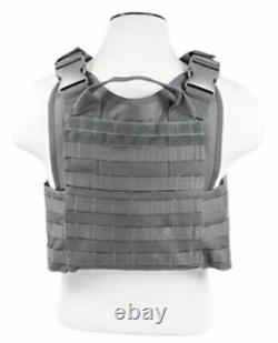 Body Armor Bullet Proof Vest Plate Carrier Level III++ (3++) Stops 30-06