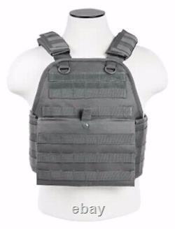 Body Armor Bullet Proof Vest Plate Carrier Level III+ (3+) Stops 5.56
