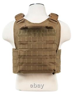 Body Armor Bullet Proof Vest Plate Carrier Level III+ (3+) Stops 5.56