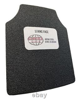 Body Armor Plates Curved 10x12 Level 3 with Trauma Pads, Set Of 2, FAST SHIPPING