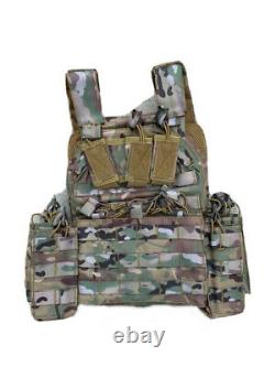 Body Armor and Tactical Vest Level 3 Bulletproof Plates