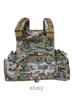 Body Armor and Tactical Vest Level 3 Bulletproof Plates