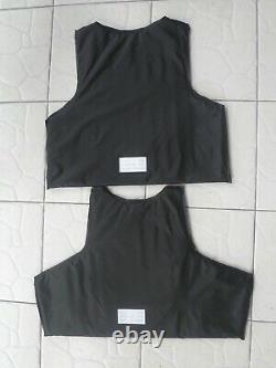 Body Armor bullet proof vest IIIA+2PCS III ceramic plates