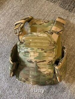 Body armor level 3 plates and plate carrier