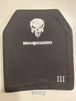 Bravo Dos Zero Bulletproof Body Plate. 12 X 10 X 1, 5lbs