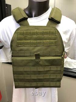 Bullet Proof Vest NIJ Level III withUHMWPE (Polyethylene) Plates In Stock