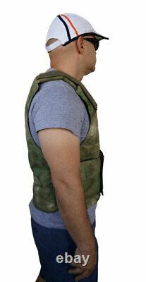 Bullet Proof Vest Super Light Super Thin Level III-A, Size L, Color Tan/Camel