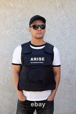 Bullet Proof Vest With Front and Back Plates Level 3A